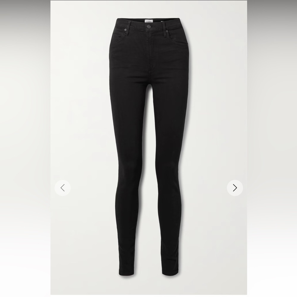 Citizens of Humanity high rise skinny black pants. Size 28. AMAZING FIT.